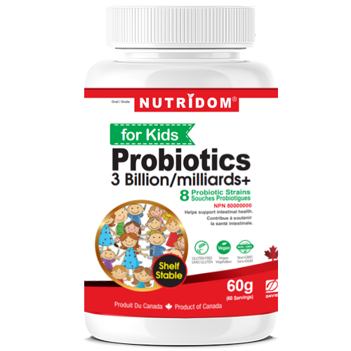 Nutridom Kids Health Plus (Probiotics) 60 Chewable Tablets
